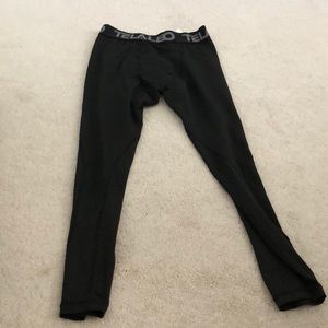 Black compression leggings